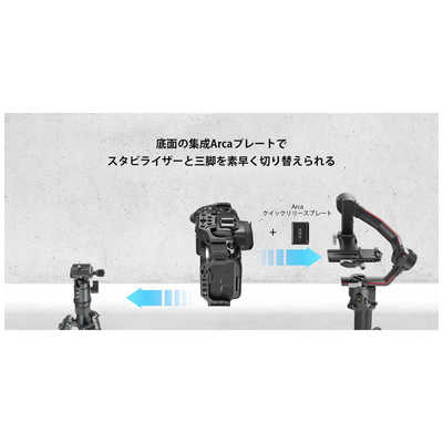 SMALLRIG Canon EOS R5 C/R5/R6 Black Mamba ケージ 3233B