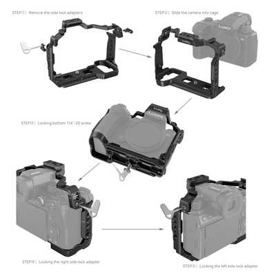 SMALLRIG Panasonic LUMIX S5 II / S5 IIX 専用ケージ 4022