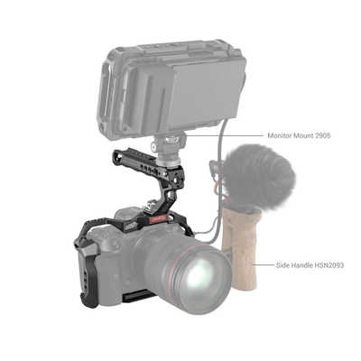 SmallRig R5 / R6 / R5C Canon用キット 3830B Amazon.com : SmallRig R5/R6/R5 C Cage Kit for Canon R5/R6/R5