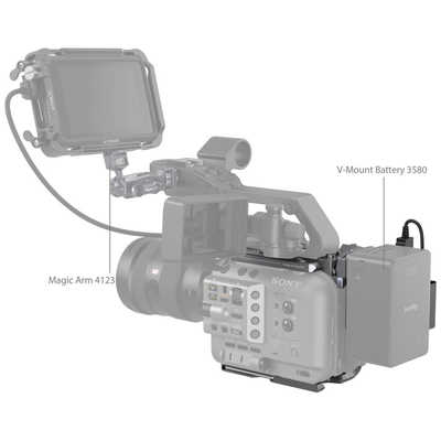 SMALLRIG Sony FX6用ケージキット SR4124 の通販 - カテゴリ