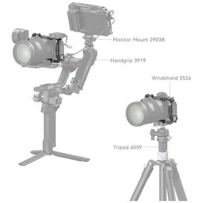 SMALLRIG Sony ZV-E1専用ケージキット 4257 SR4257 の通販 - カテゴリ