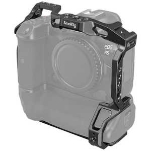 SMALLRIG EOSR5 / R6 BG-R10バッテリーグリップ付き 拡張/保護カメラケージ SR3464B