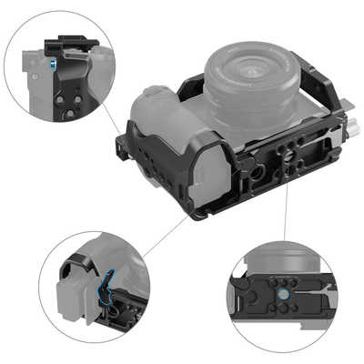 SMALLRIG Sony Alpha 6700専用ケージキット 4336 SR4336 の通販
