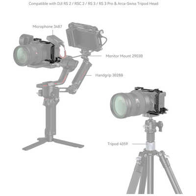 SMALLRIG Sony Alpha 6700専用ケージキット 4336 SR4336 の通販