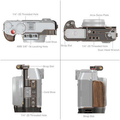 SMALLRIG FUJIFILM X100VI用「タイムマシン」ケージ4557