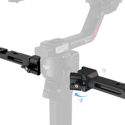 SMALLRIG DJI RSシリーズ用フォーカスコントロールデュアルグリップ