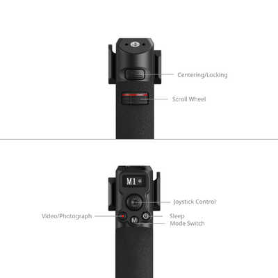 SMALLRIG DJI RSシリーズ用フォーカスコントロールデュアルグリップ
