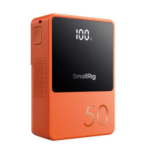 SMALLRIG VB50 ミニVマウントバッテリー(オレンジ色)4871 SmallRig SR4871