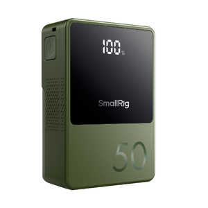 SMALLRIG VB50 ミニVマウントバッテリー(グリーン)4872 SmallRig SR4872