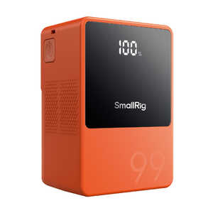 SMALLRIG VB99 ミニVマウントバッテリー(オレンジ色)4929 SmallRig SR4929 SMALLRIG VB99 ミニVマウントバッテリー(オレンジ色)4929 SmallRig SR4929