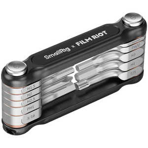 SMALLRIG SmallRig x FILM RIOT 10-in-1 折りたたみレンチセット 複数の角度調整機能付き(ブラック)4375 SmallRig SR4375 SMALLRIG SmallRig x FILM RIOT 10-in-1 折りたたみレンチセット 複数の角度調整機能付き(ブラック)4375 SmallRig SR4375