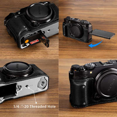 SMALLRIG FUJIFILM X-M5用カメラレザーハーフケースキット SR4879 の