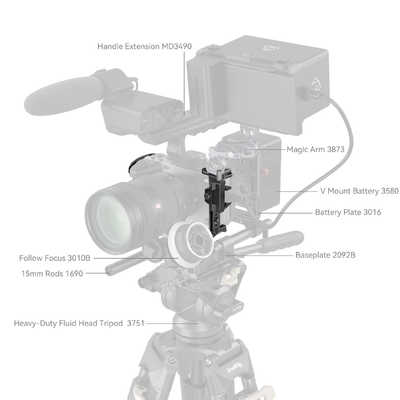 SMALLRIG 4183B Sony FX30 / FX3用カメラケージ SR4183B の通販