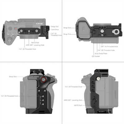 SMALLRIG 4183B Sony FX30 / FX3用カメラケージ SR4183B の通販