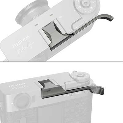 Fujifilm x-half X-HF1 チャコールシルバー +サムグリップ SMALLRIG SmallRig スモールリグ FUJIFILM X half 用 サム