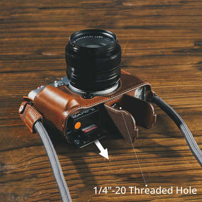 SMALLRIG FUJIFILM X-E5用レザーケースキット ブラウン SR5449