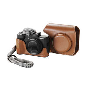 SMALLRIG 5385 Canon PowerShot V1�p���U�[�P�[�X�L�b�g �u���E�� SR5385