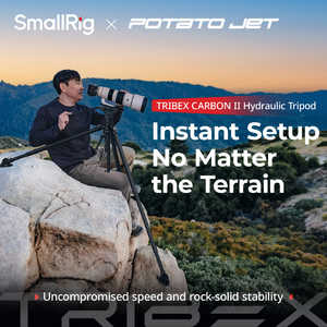 SMALLRIG 5756 SmallRig x Potato Jet TRIBEX CARBON II �������J�[�{���t�@�C�o�[�O�r�L�b�g(�r�̂�) SmallRig SR5756
