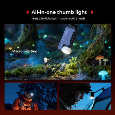 SMALLRIG 5710 サムEDCフラッシュライト サバイバルミニEDC懐中電灯