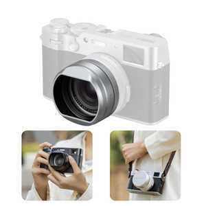 SMALLRIG 5851 �x�m�t�C����X100VI/X100V�pUV�t�B���^�[�������Y�t�[�h�F�����ߗ�99���A�Ռ��t�[�h�t�� SR5851