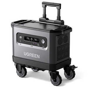 UGREEN PowerRoam 2200 ポータブル電源 [2048Wh /16出力 /ソーラーパネル(別売)]  15356