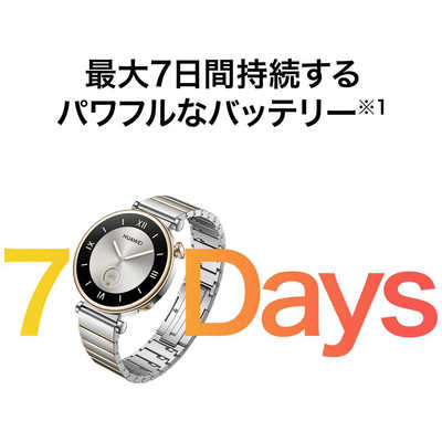 HUAWEI スマートウォッチ WATCH GT4 41mm White WATCHGT441MMWH の通販