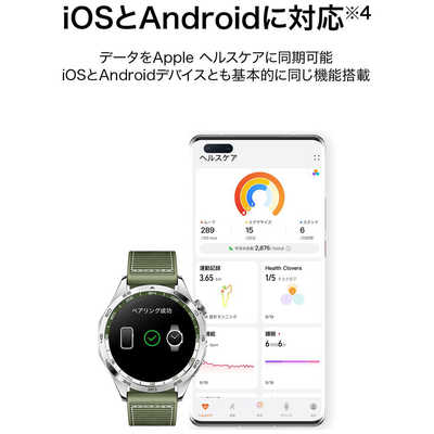 HUAWEI スマートウォッチ WATCH GT4 46mm グリーン HUAWEI スマートウォッチ WATCH GT4 46mm グリーン