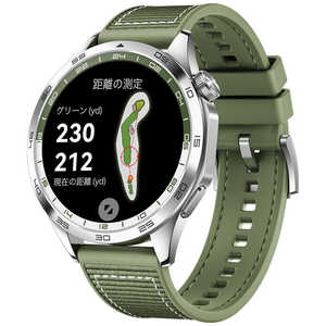 HUAWEI スマートウォッチ WATCH GT4 46mm グリーン WATCHGT446MMGR