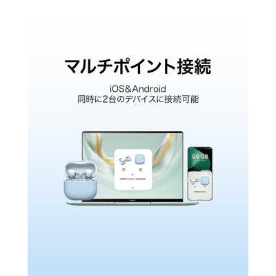 HUAWEI オープンワイヤレスイヤホン ブラック T0027-BK の通販