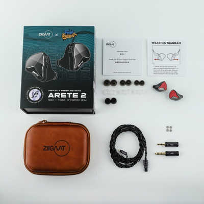 ZIIGAAT イヤホン ZiiGaat x Fresh Reviews Arete II ［カナル型