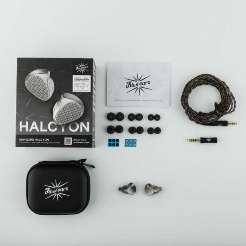 KIWIEARS KIWIEARS イヤホン Halcyon ［カナル型］ KWI056 KWI056