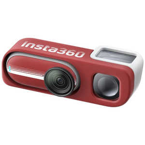 INSTA360 GO 3S レトロキット 64GB ［4K対応 / 防水］ クラシックレッド CINSAATA-GO3SRETRO64G-CR