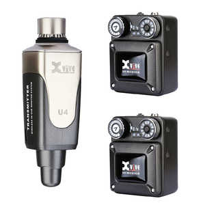 XVIVE ワイヤレスモニターシステム トランスミッター+ レシーバー2個セット(XV-U4 + XV-U4R) XV-U4R2 XVIVE ワイヤレスモニターシステム トランスミッター+ レシーバー2個セット(XV-U4 + XV-U4R) XV-U4R2