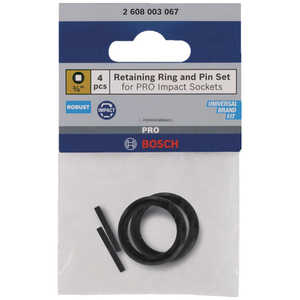 BOSCH インパクトレンチ用ソケット ピン＆リングセット 3/4インチ 2608003067