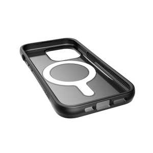 RAPTIC RAPTIC MagSafe対応耐衝撃MIL規格薄型半透明ケースブラック iPhone 14 Pro 6.1インチ RTINPCSPTCMBK