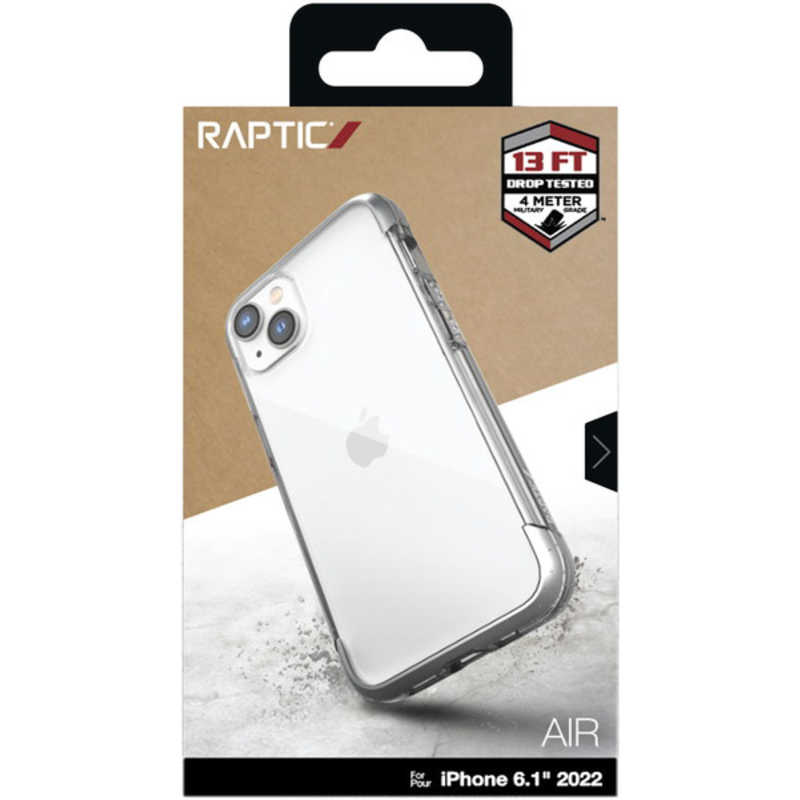 RAPTIC RAPTIC iPhone 14 Plus 6.7インチ ケースRAPTIC Air (Sliver) RT-INBCSAPAR-SV RT-INBCSAPAR-SV