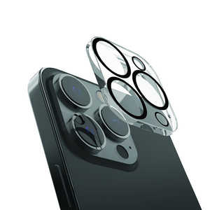 RAPTIC カメラレンズ保護ガラスフィルム9H強化ガラスクリア iPhone 14 Pro iPhone 14 Pro Max RTINUSPBGGLCL