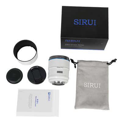 SIRUI オートフォーカスレンズ F1.2 APS-C 75mm Z/ホワイト ［ニコンZ
