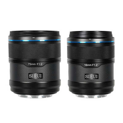 SIRUI 75mm F1.2 オートフォーカスレンズ APS-C、SONY E オートフォーカスレンズ F1.2 APS-C 75mm X/ホワイト SIRUI ホワイト