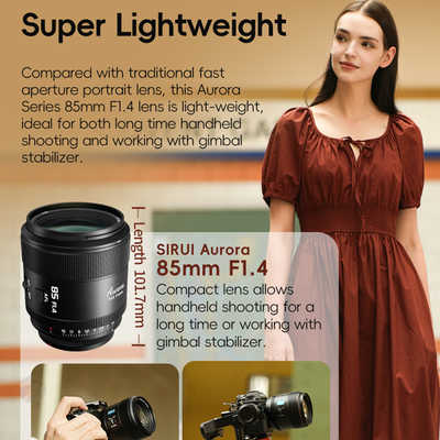 りん　SIRUI Aurora 85mm F1.4 レンズ ニコンZ SIRUI AURORA 85mm f1.4 Nikon Zマウント用 Sirui Lens Aurora