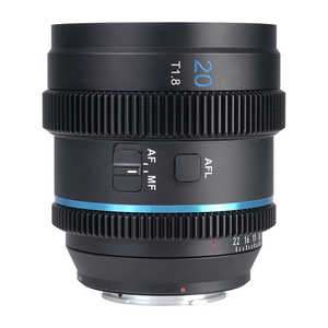 SIRUI  ȥեʥեå T1.8 S35 20mm X/֥롼  FUJIFILM X / ñ  20AF133X-XB-JP