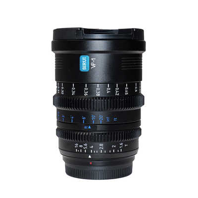 SIRUI マウント交換式シネマレンズ T1.6 Full Frame 15mm E/ブラック(L