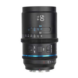 SIRUI Astra �I�[�g�t�H�[�J�X �A�i�����t�B�b�N�V�l�����Y 50mm T1.8 1.33x Full Frame/�u���[�t���A �m�\�j�[E / �P�œ_�����Y�n AST-50-EB-JP