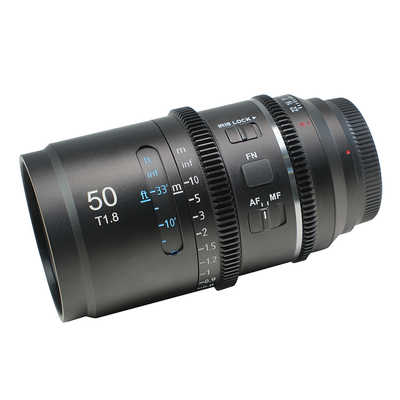 SIRUI Astra オートフォーカス アナモルフィックシネレンズ 50mm T1.8
