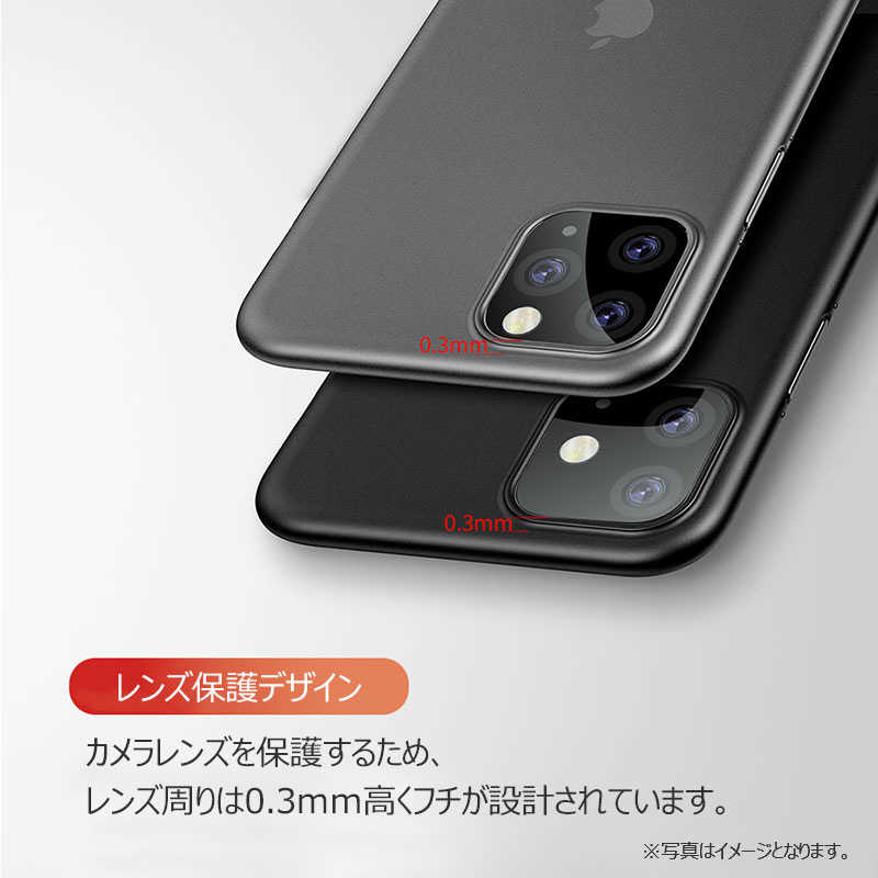 ビジョンネット ビジョンネット Basues iPhone 11 Pro Max case クリアケース WIAPIPH65S-02(クリア WIAPIPH65S-02(クリア