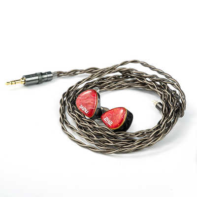 【美品】DUNU-TOPSOUND DN-242 DUNU-TOPSOUND DN 242 レッド DN242 の通販 - カテゴリ：オーディオ