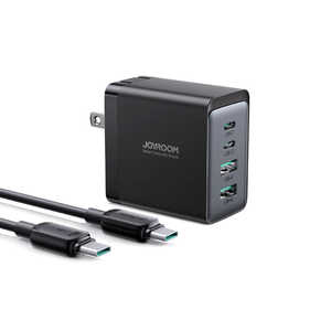 JOYROOM ACA_v^[ USB-CP[utPDΉ ACA_v^[ mUSB Power DeliveryΉ /4|[g /GaN(KE) ̗pn TCG02