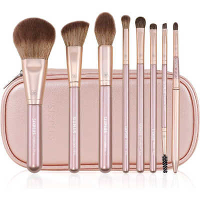 メイク道具 SIXPLUS メイクブラシ 8本セット-Sakuraシリーズ PK 190105 の通販