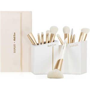 SIXPLUS ×Matt Rose メイクブラシ 11本セット-Enjoyシリーズ WH 190096 SIXPLUS ×Matt Rose メイクブラシ 11本セット-Enjoyシリーズ WH 190096