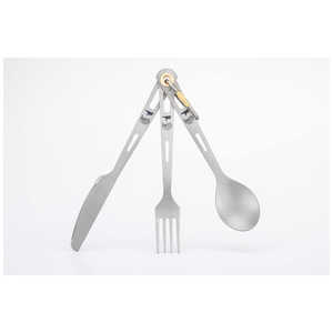 YOCABITO チタンカトラリー 3点セット(ナイフ・フォーク・スプーン) Keith Titanium Ti5310 YOCABITO チタンカトラリー 3点セット(ナイフ・フォーク・スプーン) Keith Titanium Ti5310
